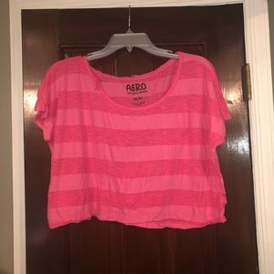 Girl’s/Women’s Striped Crop Top
